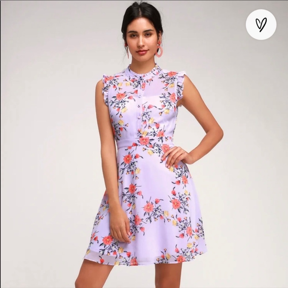 ISO LuLu’s Porch Swing Lavender Floral Print
